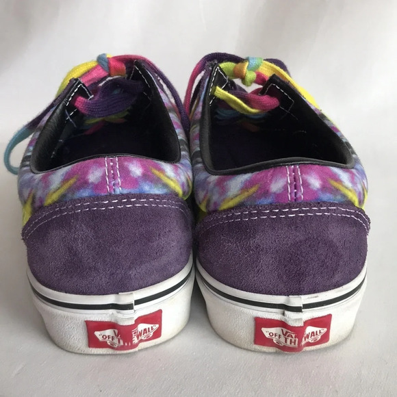 Vans Old Skool navy and tie dye lace-up sneakers - Picture 5 of 7